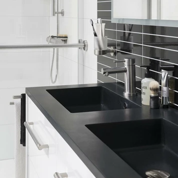 Tiger Karlo Badkamermeubel 120 Cm Hoogglans Wit Met Wastafel Zwart 6 Tiger Karlo Badkamermeubel 120 Cm Hoogglans Wit Met Wastafel Zwart - Afbeelding 6