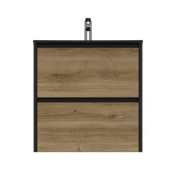 Tiger Reverse Meubelset Met 2 Lades 60 Cm Chalet Eik / Mat Zwart Inclusief Oval Wastafel Mat Zwart 12 Tiger Reverse Meubelset Met 2 Lades 60 Cm Chalet Eik / Mat Zwart Inclusief Oval Wastafel Mat Zwart -Tiger 123 1222