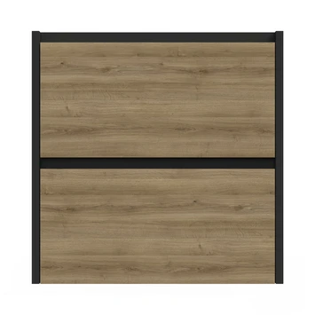 Tiger Reverse Meubelset Met 2 Lades 60 Cm Chalet Eik / Mat Zwart Inclusief Oval Wastafel Mat Zwart 5 Tiger Reverse Meubelset Met 2 Lades 60 Cm Chalet Eik / Mat Zwart Inclusief Oval Wastafel Mat Zwart - Afbeelding 5