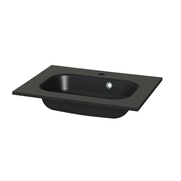 Tiger Reverse Meubelset Met 2 Lades 60 Cm Chalet Eik / Mat Zwart Inclusief Oval Wastafel Mat Zwart 6 Tiger Reverse Meubelset Met 2 Lades 60 Cm Chalet Eik / Mat Zwart Inclusief Oval Wastafel Mat Zwart - Afbeelding 6