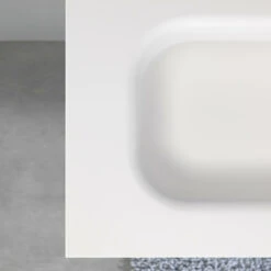 Tiger Reverse Meubelset Met 2 Lades 60 Cm Naturel Eik / Mat Wit Inclusief Oval Wastafel Mat Wit -Tiger 123 1245