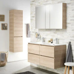 TIGER S-line Spiegelkast 120 Naturel Eik -Tiger 123 1435