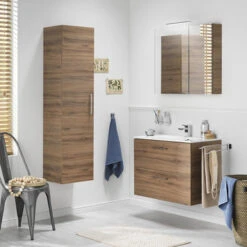 Tiger Studio Badkamermeubel 80 Cm Chalet Eiken Met Wastafel Polybeton Mat Wit Greep Rvs Plat 8 Tiger Studio Badkamermeubel 80 Cm Chalet Eiken Met Wastafel Polybeton Mat Wit Greep Rvs Plat -Tiger 123 1490