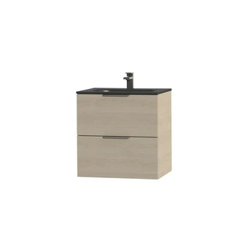 Tiger Studio Badkamermeubel 60 Cm Naturel Eiken Met Wastafel Polybeton Mat Zwart Greep Rvs Plat 3 Tiger Studio Badkamermeubel 60 Cm Naturel Eiken Met Wastafel Polybeton Mat Zwart Greep Rvs Plat - Afbeelding 3