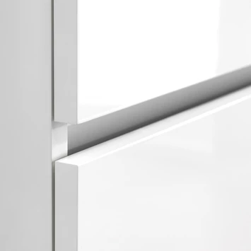 Tiger Karlo Badkamermeubel 60 Cm Hoogglans Wit Met Wastafel Zwart 3 Tiger Karlo Badkamermeubel 60 Cm Hoogglans Wit Met Wastafel Zwart - Afbeelding 3