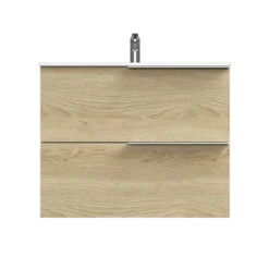 Tiger Badmeubelset Pocket 80 Cm Met 2 Lades Naturel Eik -Tiger 123 1672