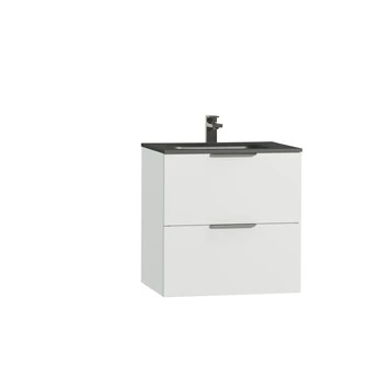 Tiger Studio Badkamermeubel 60 Cm Hoogglans Wit Met Wastafel Polybeton Mat Zwart Greep Rvs Plat 1 Tiger Studio Badkamermeubel 60 Cm Hoogglans Wit Met Wastafel Polybeton Mat Zwart Greep Rvs Plat