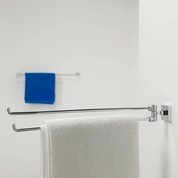 Tiger Handdoekrek Melbourne Met Draaibare Armen Chroom 2 Tiger Handdoekrek Melbourne Met Draaibare Armen Chroom - Afbeelding 2