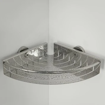 Tiger Hoekkorf Boston Groot Chroom 2 Tiger Hoekkorf Boston Groot Chroom - Afbeelding 2