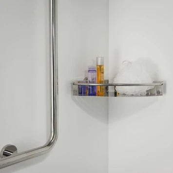 Tiger Hoekkorf Boston Groot Chroom 3 Tiger Hoekkorf Boston Groot Chroom - Afbeelding 3