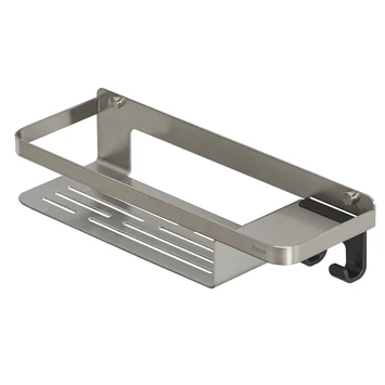 Tiger Douchemand Met Haak Caddy Rvs 2 Tiger Douchemand Met Haak Caddy Rvs - Afbeelding 2