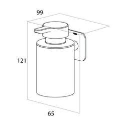 Tiger Zeepdispenser Colar Hangend Chroom 15 Tiger Zeepdispenser Colar Hangend Chroom -Tiger 123 1951