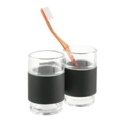 Tiger 16 Tiger Dubbele Bekerhouder Nomad Hangend Met Bekers Zwart