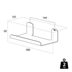 Tiger Planchet Colar RVS 18 Cm -Tiger 123 2069