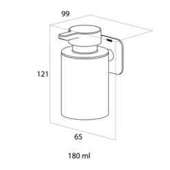 Tiger Zeepdispenser Colar Hangend RVS 15 Tiger Zeepdispenser Colar Hangend RVS -Tiger 123 2119