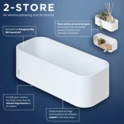 Tiger Wandrek/douchemand 2-store 25cm Wit 29 Tiger Wandrek/douchemand 2-store 25cm Wit -Tiger 123 2135