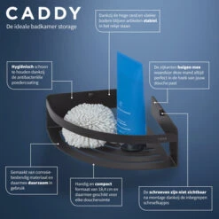 Tiger Caddy Hoekkorf Klein Zwart -Tiger 123 2180