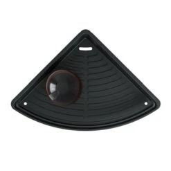 Tiger Hoekdouchemand Carv 21 Cm Zwart -Tiger 123 2213