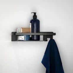 Tiger Douchemand Met Haak Caddy Zwart -Tiger 123 2223