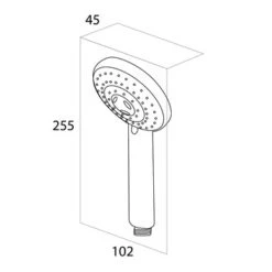 Tiger Splash Eco Handdouche Alicante Chroom 15 Tiger Splash Eco Handdouche Alicante Chroom -Tiger 123 2277