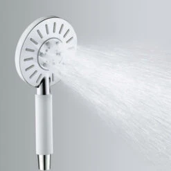 Tiger Handdouche Akcent Chroom Wit -Tiger 123 2303