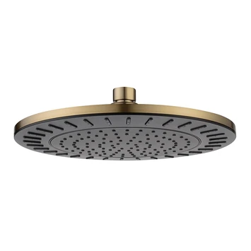 Tiger Regendoucheset Akcent Zwart/messing Incl Kraan En Handdouche Met 3 Straalstanden 3 Tiger Regendoucheset Akcent Zwart/messing Incl Kraan En Handdouche Met 3 Straalstanden - Afbeelding 3