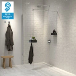 Tiger Douchemand Voor Douchewand 2-store Zwart -Tiger 123 232