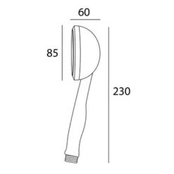 Tiger Handdouche Splash Palermo Ø8,5 Cm 3 Standen 7 Tiger Handdouche Splash Palermo Ø8,5 Cm 3 Standen -Tiger 123 2352