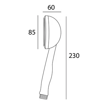 Tiger Handdouche Splash Palermo Ø8,5 Cm 3 Standen 4 Tiger Handdouche Splash Palermo Ø8,5 Cm 3 Standen - Afbeelding 4
