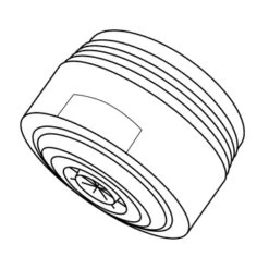 Tiger Straalregelaar Antikalk M24 Waterbesparend 2 Stuks -Tiger 123 2411