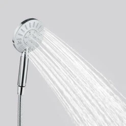 Tiger Doucheset Akcent 3 Straalstanden Chroom 9 Tiger Doucheset Akcent 3 Straalstanden Chroom -Tiger 123 2415