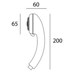 Tiger Handdouche Genova Ø6,5 Cm 1 Stand 13 Tiger Handdouche Genova Ø6,5 Cm 1 Stand -Tiger 123 2424