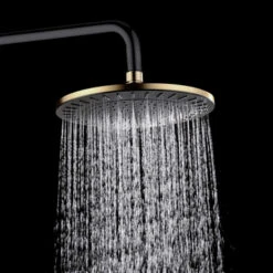 Tiger Regendoucheset Akcent Zwart Messing 15 Tiger Regendoucheset Akcent Zwart Messing -Tiger 123 2455