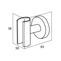 Tiger Douchekophouder Boston RVS 9 Tiger Douchekophouder Boston RVS -Tiger 123 2473