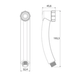 Tiger Splash Eco Handdouche Turbo Saver Chroom 7 Tiger Splash Eco Handdouche Turbo Saver Chroom -Tiger 123 2494