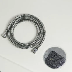 Tiger Splash Eco Doucheslang Handdouche Stretchflex Chroom 2m -Tiger 123 2527