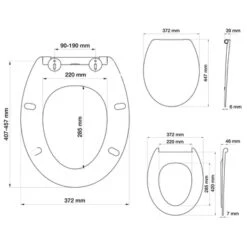 Tiger Wc-bril Blade Wit Met Sofclose En Quick-release -Tiger 123 2571