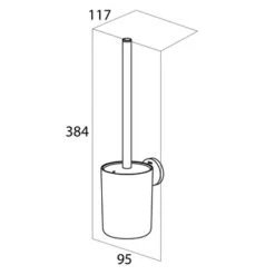 Tiger Toiletborstelhouder Urban Hangend Wit 21 Tiger Toiletborstelhouder Urban Hangend Wit -Tiger 123 2619
