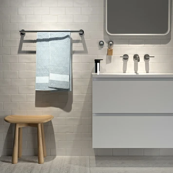 Tiger Noon Zelfklevende Grote Haak Chroom 3 Tiger Noon Zelfklevende Grote Haak Chroom - Afbeelding 3