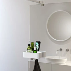 Tiger Douchemand Voor Douchewand 2-store Wit -Tiger 123 266