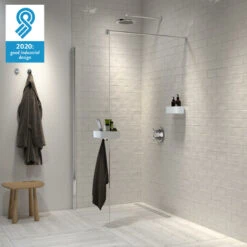 Tiger Douchemand Voor Douchewand 2-store Wit -Tiger 123 267