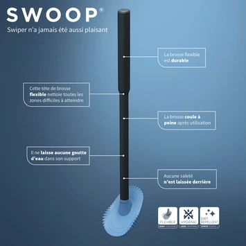 Tiger Toiletborstelhouder Tess Staand Zwart/antraciet 11 Tiger Toiletborstelhouder Tess Staand Zwart/antraciet - Afbeelding 11