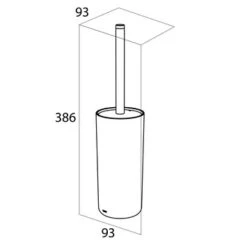 Tiger Urban Toiletborstelhouder Wit -Tiger 123 2773