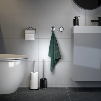 Tiger Vrijstaande Reserverolhouder Tune RVS 3 Tiger Vrijstaande Reserverolhouder Tune RVS - Afbeelding 3