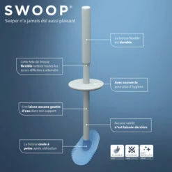 Tiger Toiletborstelhouder TESS Met Swoop Borstel Flexibel Wit/ Lichtgrijs 21 Tiger Toiletborstelhouder TESS Met Swoop Borstel Flexibel Wit/ Lichtgrijs -Tiger 123 2864