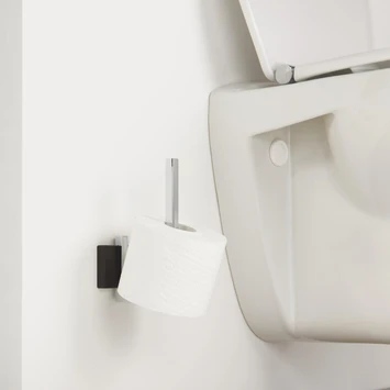 Tiger Reserverolhouder Zenna Hangend Chroom/Wengé 4 Tiger Reserverolhouder Zenna Hangend Chroom/Wengé - Afbeelding 4