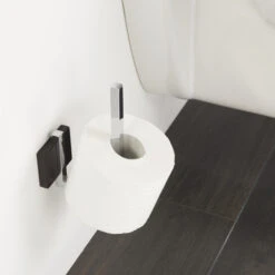 Tiger Reserverolhouder Zenna Hangend Chroom/Wengé 10 Tiger Reserverolhouder Zenna Hangend Chroom/Wengé -Tiger 123 2915