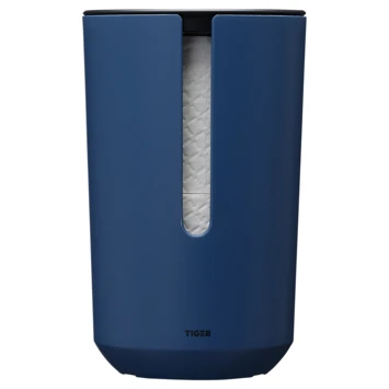 Tiger Reserverolhouder TESS Met Deksel Vrijstaand Blauw/zwart 2 Tiger Reserverolhouder TESS Met Deksel Vrijstaand Blauw/zwart - Afbeelding 2