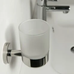 Tiger Bekerhouder Boston Met Beker Chroom -Tiger 123 303