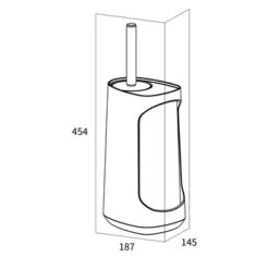 Tiger Toiletborstelhouder TESS Met Opbergfunctie Vrijstaand En Swoop Borstel Flexibel Wit/lichtgrijs 25 Tiger Toiletborstelhouder TESS Met Opbergfunctie Vrijstaand En Swoop Borstel Flexibel Wit/lichtgrijs -Tiger 123 3063